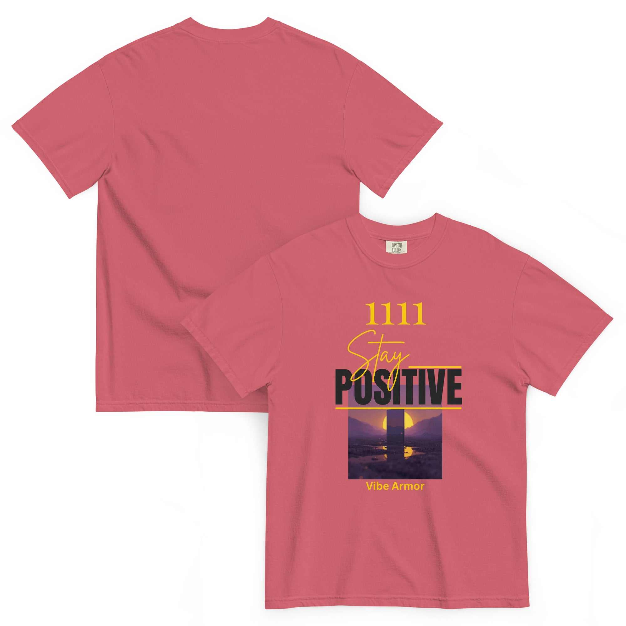 Unisex garment-dyed premium heavyweight spiritual t-shirt with relaxed fit and durable stitching
